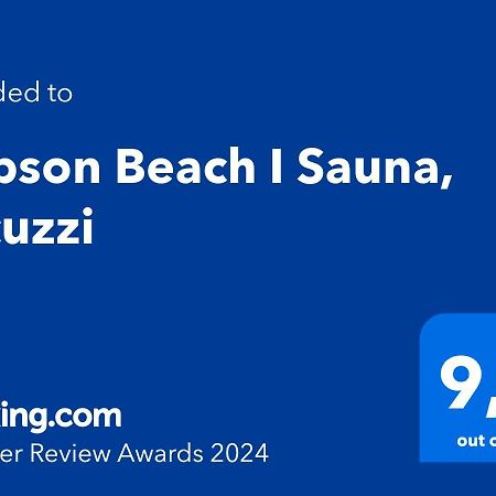 Robson Beach I Sauna, Jacuzzi Мендзыводзе Экстерьер фото
