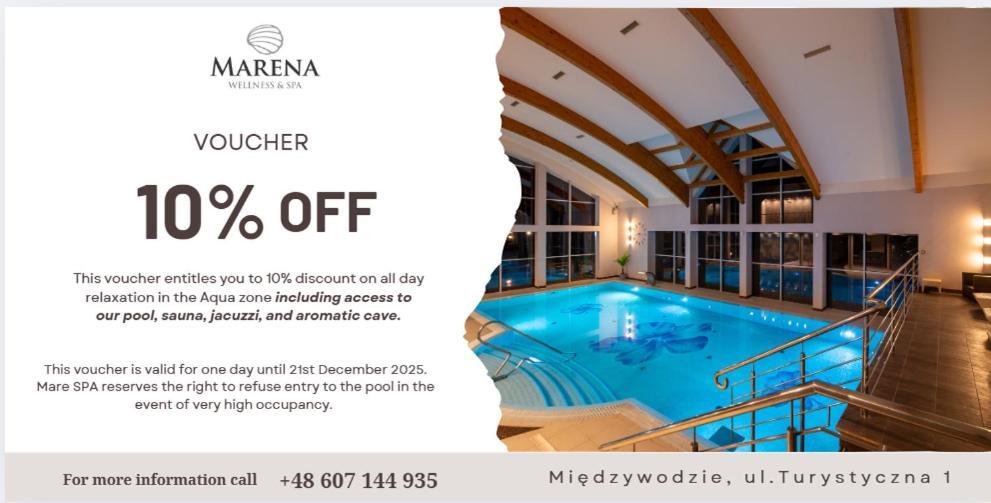 Robson Beach I Sauna, Jacuzzi Мендзыводзе Экстерьер фото